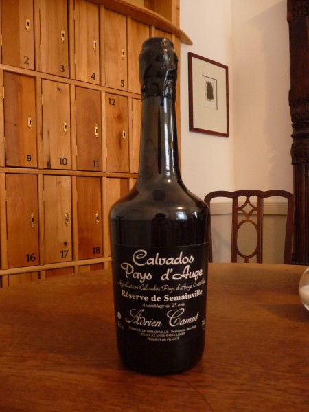 Calvados Pays d`Auge "Réserve de Semainville" 25 ans